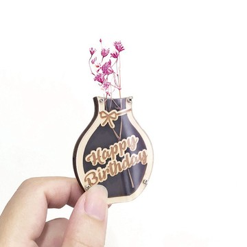 插花磁石貼  客製化小禮物