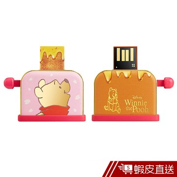 InfoThink 小熊維尼系列蜂蜜吐司機隨身碟 (櫻花限定版) 16GB 蝦皮直送