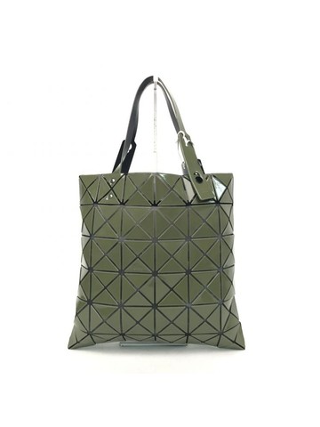 issey miyake 綠色 Bao Bao PVC幾何菱格托特包 手提包