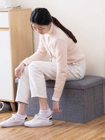 床尾凳 收納凳子儲物凳家用可坐成人椅小沙發長方形換鞋凳床尾收納箱神器【MJ13042】