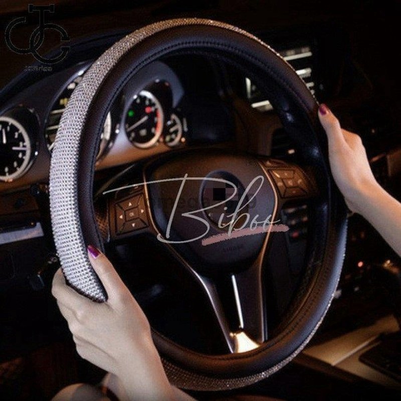 ハンドルカバー ステアリングカバー 自動車用 軽自動車 キラキラ 撥水 おしゃれ 握りやすい 簡単装着 乗用車 内装用品 カー用品 車 可愛い 38cm 車用品 通販 Lineポイント最大0 5 Get Lineショッピング
