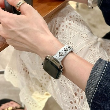 輕奢金屬手鐲錶帶 適用Apple watch11錶帶 iwatch錶帶 全系列通用錶帶 當季錶帶