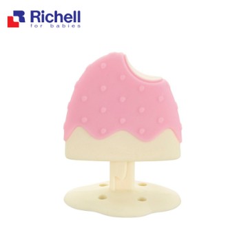 Richell 利其爾 寶寶咬咬系列固齒器 - 冰棒 (附盒)