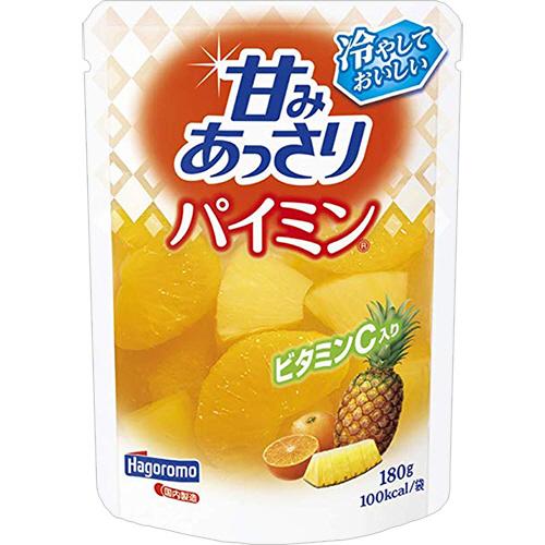 はごろもフーズ　甘みあっさり　パイミン（パウチ）　１８０ｇ　１セット（６パック）