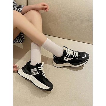 厚底超火阿甘鞋2026新款春款華夫潮鞋子爆款運動女鞋經典輕便老爹