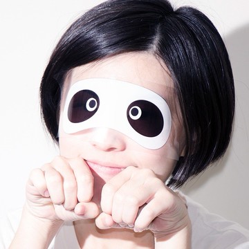 白目變臉貼－貓熊浣熊(看得見) 派對 婚禮 直播