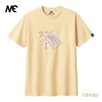 MAIFU CEWEI｜女裝 文青壽司印花短袖 T恤 短袖上衣 潮T 短T 街頭 潮流 個性 文青 情侶 精品