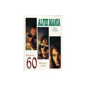 中古アイドル雑誌 Alfee Mania VOL.60