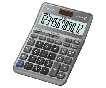 【文具通】CASIO 卡西歐 DF-120FM 12位 計算機 L5140128【APP滿額下單4%點數(單一帳號最高1500點)】5/31止