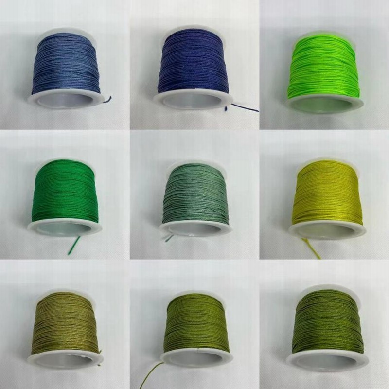 送料無料/新品】 0.8mm ナイロンコード 45ｍ 15 ナイロン糸 結び紐 結びひも ミサンガ マクラメ中国結びブレスレット 手芸ハンドメイド素材 