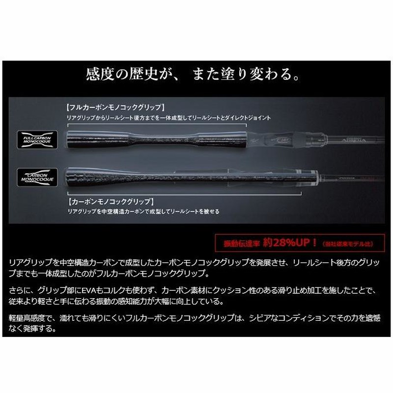 シマノ×ジャッカル ポイズンアドレナ センターカット 2ピース