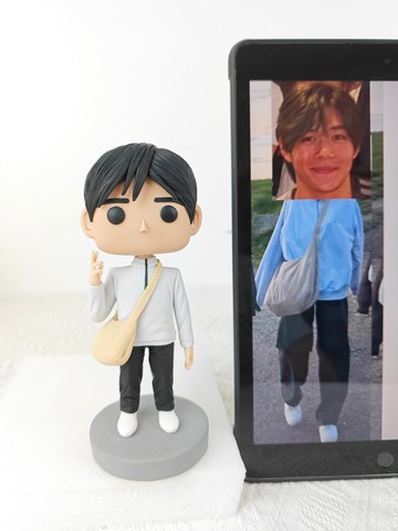 【客製化3D人像公仔】訂製手工Funko Pop男生朋友老公生日禮物