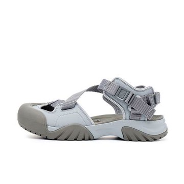 Fila Peito SD [4-S137Z-050] 女 運動休閒涼鞋 芭蕾風 舒適 穿搭 灰