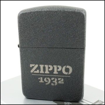 【ZIPPO】美系~1941復刻版打火機-黑裂紋1932-Zippo標誌設計NO.46567