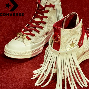 【Converse官方旗艦店】新品 馬年起飛系列_高筒休閒鞋_中性_CHUCK 70_A19072C