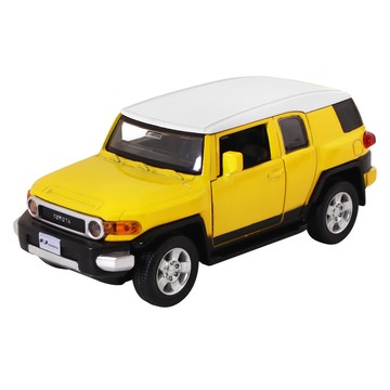 kidmate 孩子王 1 : 32 Toyota FJ Cruiser 合金車 36 68304-1  1個  黃色