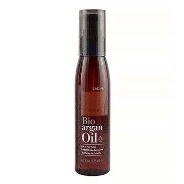 LAKME 萊肯 K理療 摩洛哥有機堅果油 125ml，深層滋養、撫平毛躁，使秀髮恢復活力光澤  1瓶