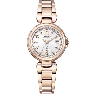 CITIZEN 星辰錶 xC系列水耀光耀眼時刻電波錶(EC1037-51A)-29mm-【刷卡回饋 分期0利率】【APP下單點數13倍送】