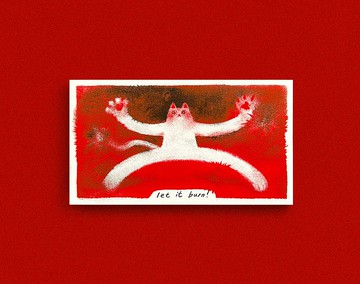 Let it burn 明信片