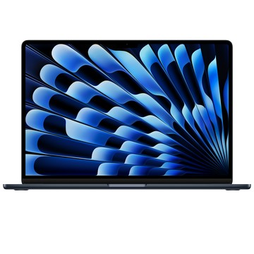 Apple 15 吋 MacBook Air Apple M3 晶片配備 8 核心 CPU 與 10 核心 GPU - 午夜色 (整修品)