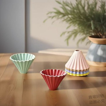 新品上架🔥咖啡過濾杯陶瓷咖啡濾杯手衝咖啡器摺紙濾杯滴漏式v60濾杯過濾器1j0u