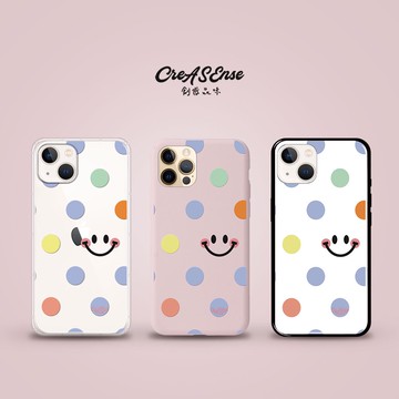 CreASEnse 微笑 愛 和平 笑點很多 手機殼 空壓殼 液態矽膠 不只蘋果更多安卓 CSBI04