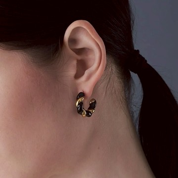 【ᴛᴏs】Vintage Charm Earrings 金色年代復古耳環