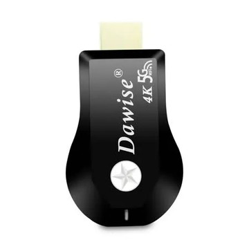 【Dawise四核心4K款】第十代5G雙頻全自動無線影音電視棒(附4大好禮)