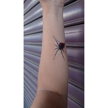 3D 立體 蜘蛛 紋身貼紙 SPIDER 超立體 真實 紋身貼  萬聖節 惡搞 長腳蜘蛛
