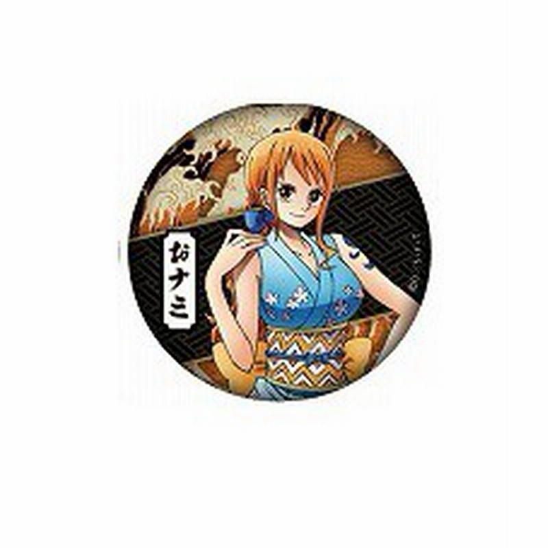 新品】ワンピース ONE PIECE 麦わらストア限定 ワノ国 缶バッジ ナミ 