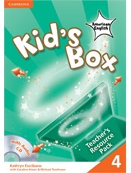Kid's Box American English 4 Teacher's Resource Pack with Audio CD (1版) Escribano  Cambridge
