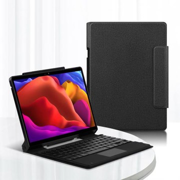 AJIUYU 適用聯想YOGA Pad Pro鍵盤保護套13英寸平板電腦YT-K606F無線藍牙背光觸控鍵盤皮套yogapadpro鼠標