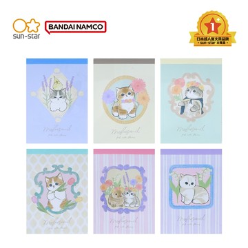 【sun-star】貓福珊迪 花卉風 迷你便條紙 (日本進口台灣現貨) Mofusand 備忘錄 紙條 留言板 每日計劃