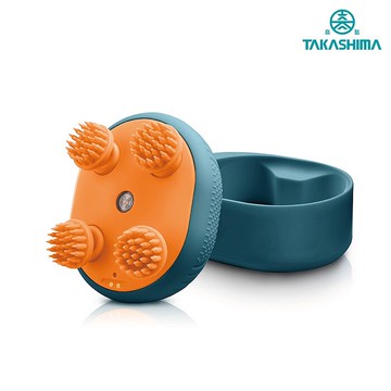 TAKASHIMA 高島 頭部按摩器(M-1230) 頭皮按摩海軍藍