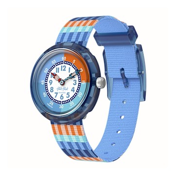 FlikFlak 兒童手錶 STRIPY STRIPES 兒童禮物/安全防水/瑞士製造 FBNP243 (31.85mm)