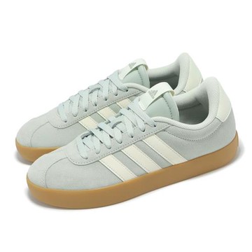adidas 休閒鞋 VL Court 3.0 男鞋 女鞋 灰 白 膠底 復古 麂皮 愛迪達 JP7539