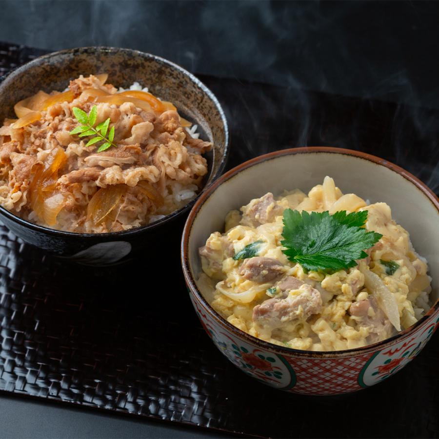 徳島 「吟月」 簡単ふんわり親子丼と牛丼の具（8食）