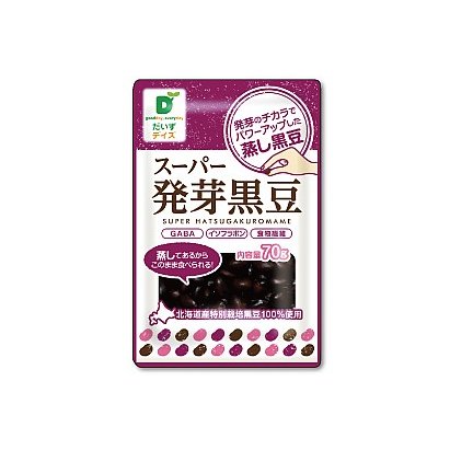 スーパー発芽黒豆70ｇ×３袋　  だいずデイズ