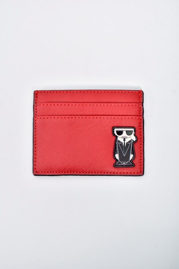 karl lagerfeld紅色卡爾公仔卡夾