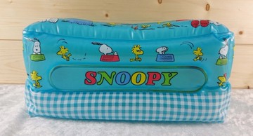 【震撼精品百貨】史奴比Peanuts Snoopy ~面紙套_藍色