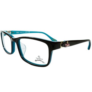 Vivienne Westwood 英國Anglomania側接金屬經典土星光學眼鏡(天藍+紫)AN28504