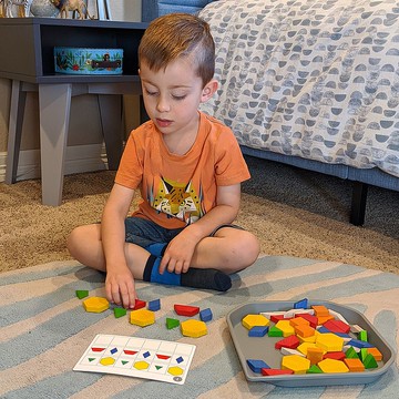 放手玩-六形六色板 (22014)  生日禮物 新年禮物 兒童益智玩具