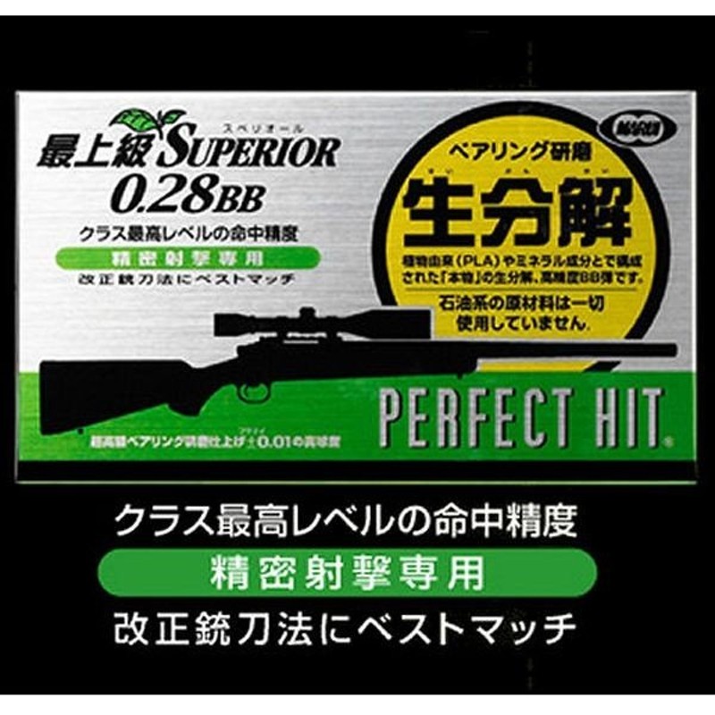 BB弾 東京マルイ パーフェクトヒット スペリオール 0.28g 500発 電動ガン ガスガン エアガン 精密 高精度 通販  LINEポイント最大0.5%GET | LINEショッピング