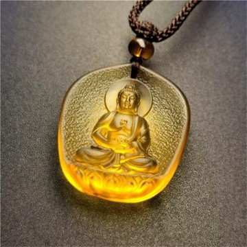 MoonDy 辟邪項鏈 吊墜 保平安 208 小禮物 琉璃項鍊 飾品 龍蛇生肖守護神 首飾