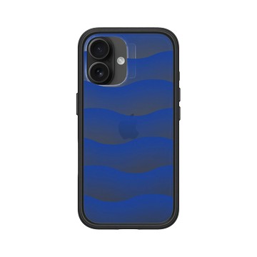 iPhone 16 Mod NX 黑 - Ocean Collection: Let's Sea 海洋系列：一路向海 - 海波交響（暗湧）