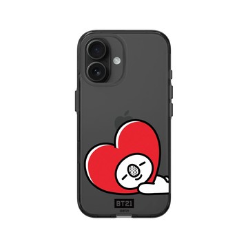 iPhone 16 Clear (相機按鈕) 酷墨灰 - BT21 - KOYA for You