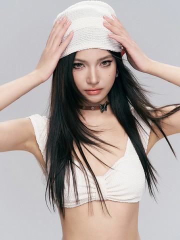 新款保守純欲遮肉性感度假分體高級比基尼三件套泳衣女【木屋雜貨】