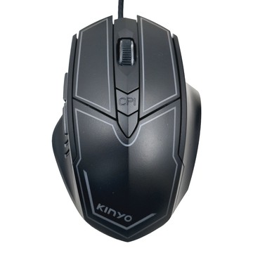 Kinyo 電競專用光學滑鼠  GKM-812  Black