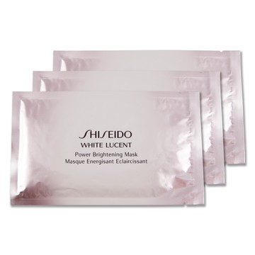 《SHISEIDO 資生堂》 美透白淨電力面膜27ml(單片裝)*3
