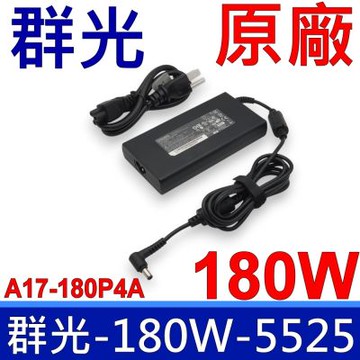 Chicony 群光 180W A17-180P4A 原廠 變壓器 充電器 電源線 FX503 GL502 G750 GL702 GT60 19.5V